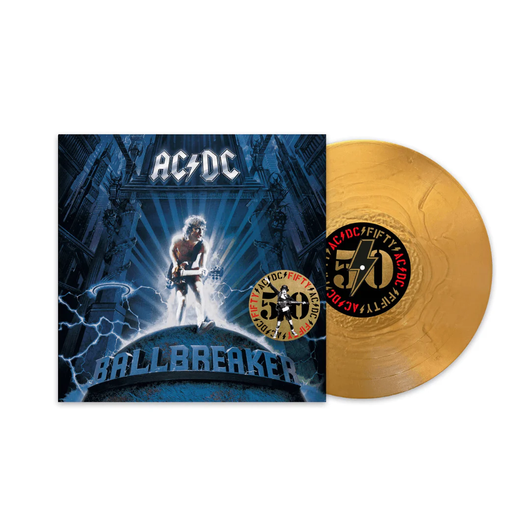 Ballbreaker LP Edición 50ª Aniversario Vinilo Dorado