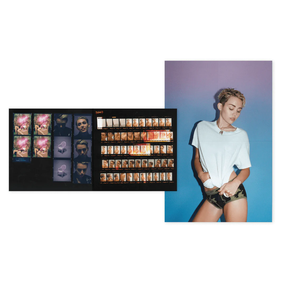 Bangerz (Deluxe Version) 2 Vinilos color Turquesa Transparente+ Póster - Image 2