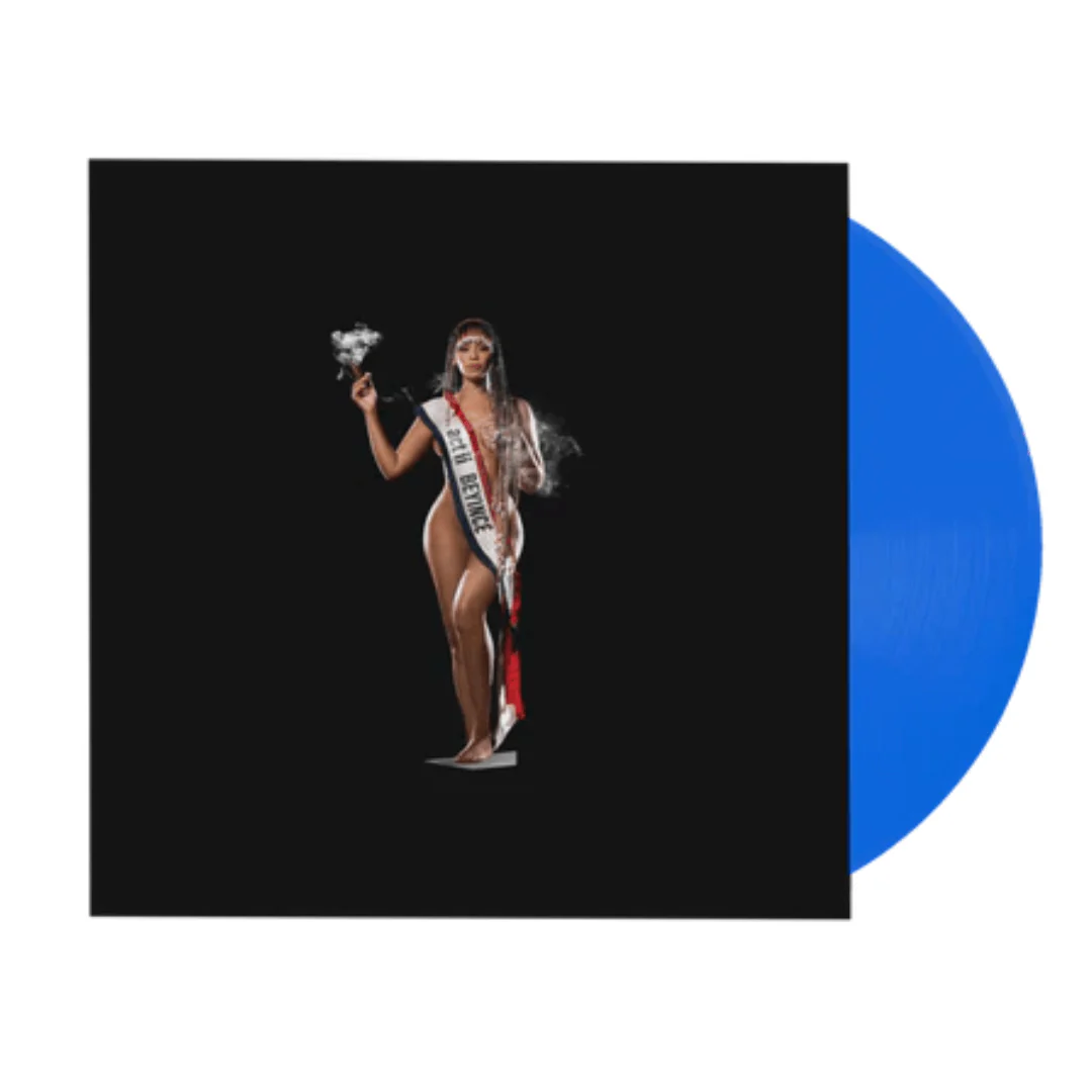 COWBOY CARTER 2LPs color azul