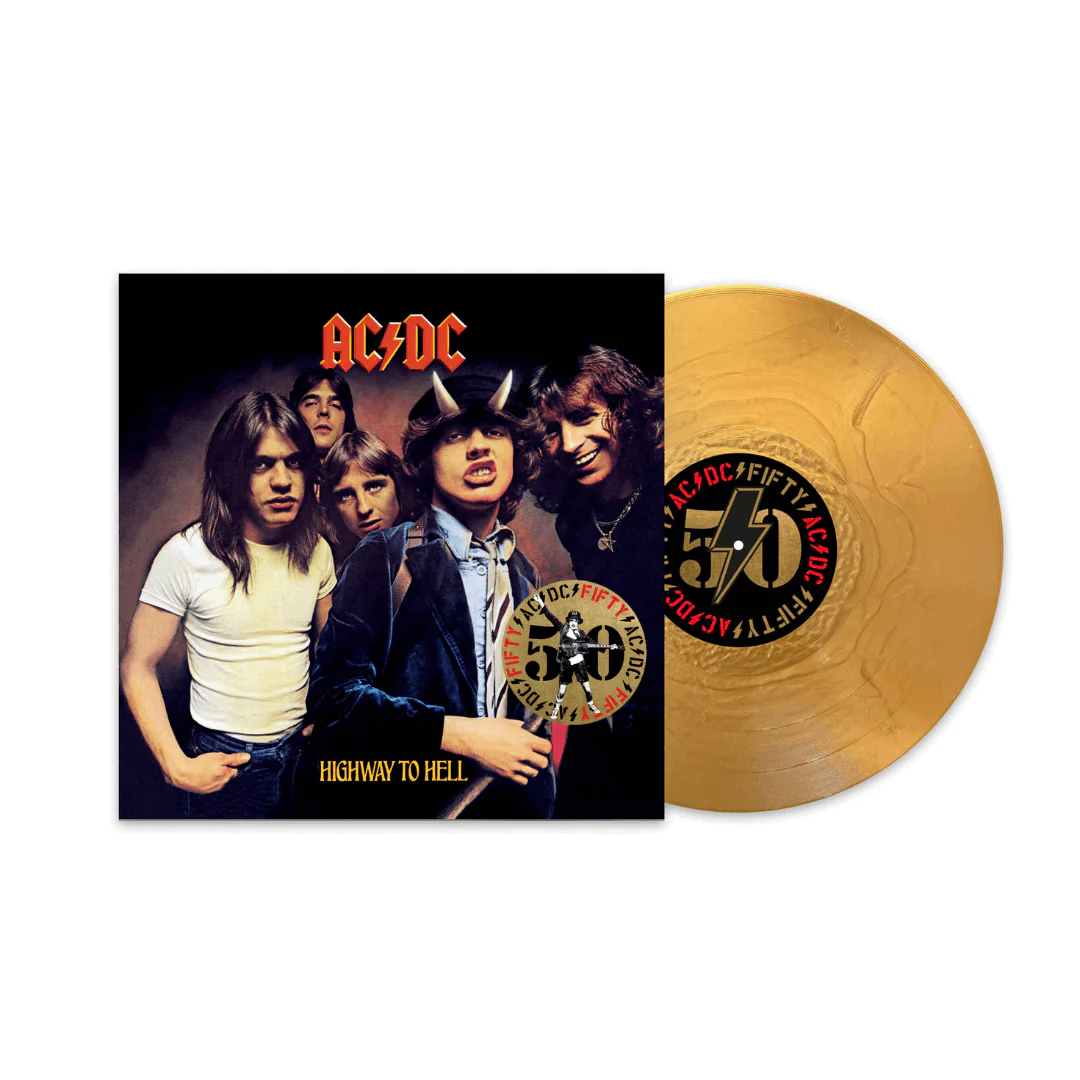 Highway To Hell LP Edición 50ª Aniversario Vinilo Dorado