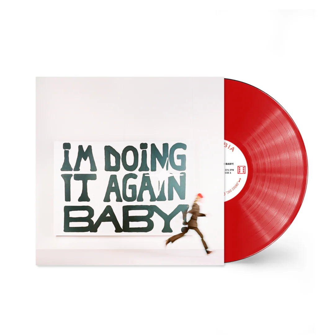 I'M DOING IT AGAIN BABY! Vinilo rojo translúcido