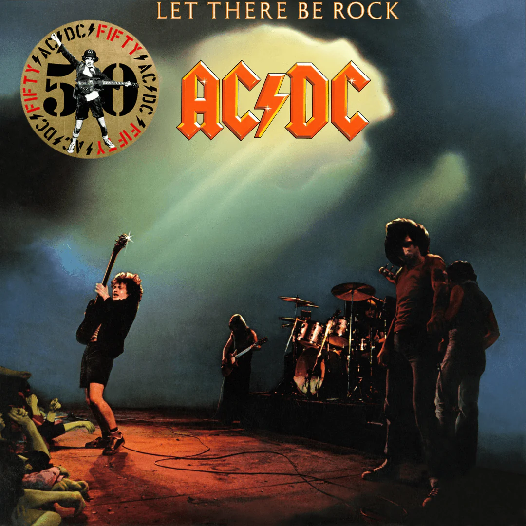 Let There Be Rock LP Edición 50ª Aniversario Vinilo Dorado - Image 2